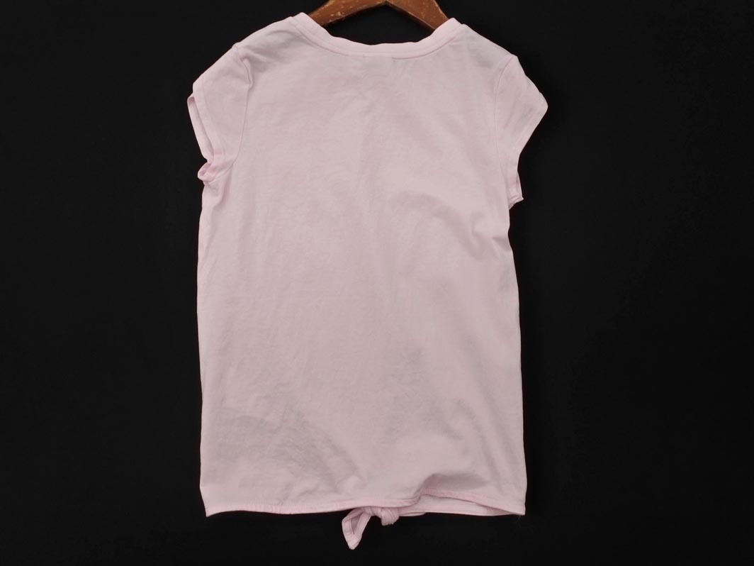 PUMA プーマ ロゴ プリント 前結(jié)び Tシャツ sizeS(130cmぐらい）/ピンク ■◆ ☆ fec0