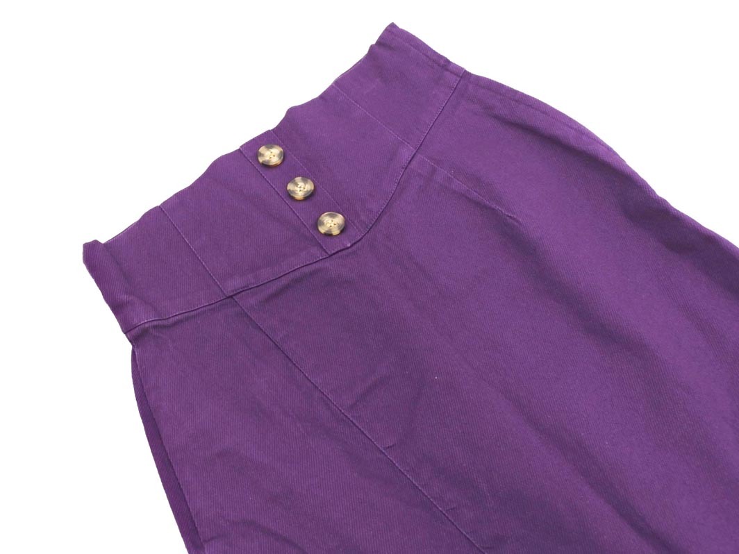 MURUA ムルーア ロング タイト スカート sizeS/紫 ■■ ☆ fec1 レディース