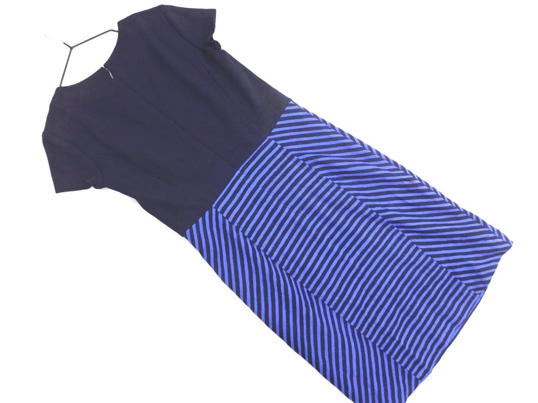 23 район окантовка do King One-piece size36/ темно-синий #* * fec1 женский