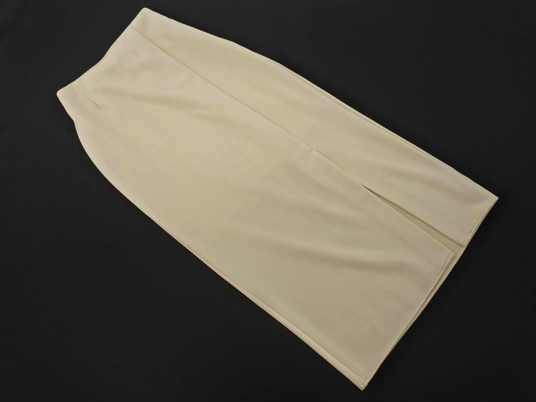 mystic ミスティック スリット ナロー ロング スカート size1/アイボリー ■■ ☆ fec3 レディース