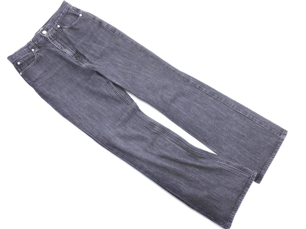 LOWRYS FARM ローリーズファーム ブーツカット デニムパンツ size縦XL橫M/黒 ■■ ☆ fec2 レディース