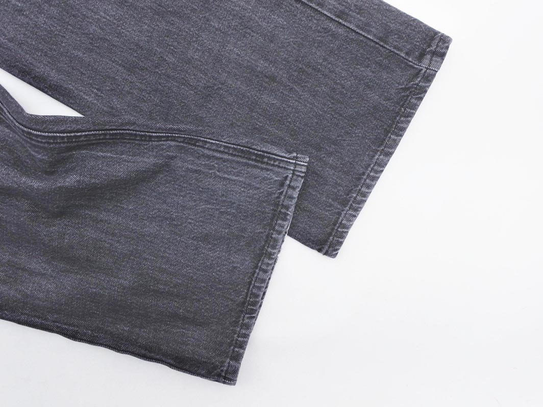 LOWRYS FARM ローリーズファーム ブーツカット デニムパンツ size縦XL橫M/黒 ■■ ☆ fec2 レディース