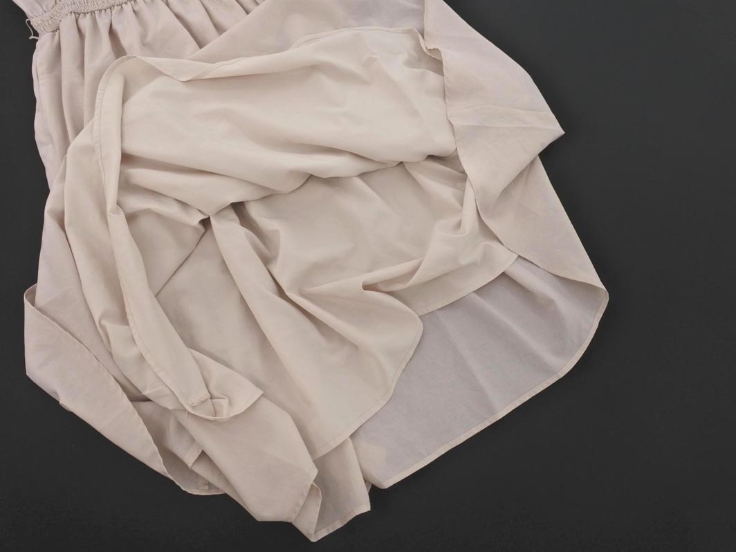 クチュールブローチ ワンピース size40/ベージュ ■◆ ☆ fec3 レディース