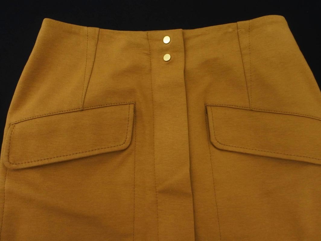 MACPHEE マカフィー トゥモローランド タイト スカート size34/ベージュ ■■ ☆ fec2 レディース