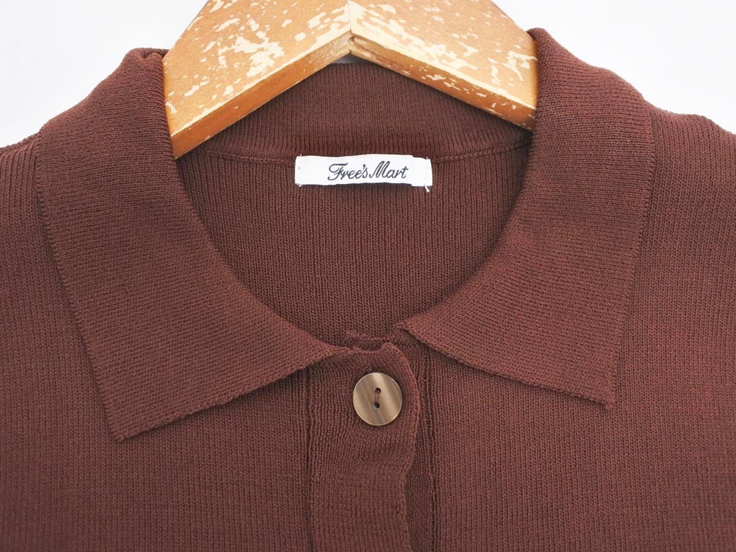 кошка pohs OK FREE*S MART свободный z mart безрукавка cut and sewn sizeFR/ Brown #* * fec2 женский