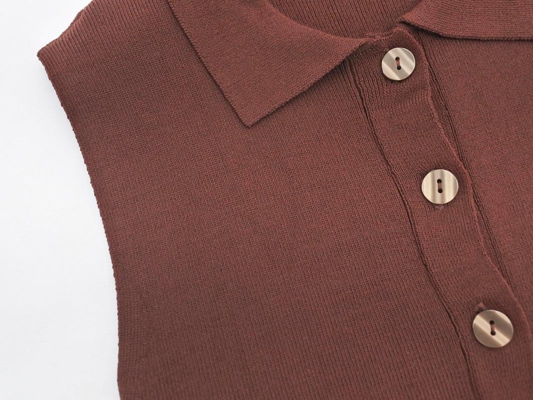 кошка pohs OK FREE*S MART свободный z mart безрукавка cut and sewn sizeFR/ Brown #* * fec2 женский