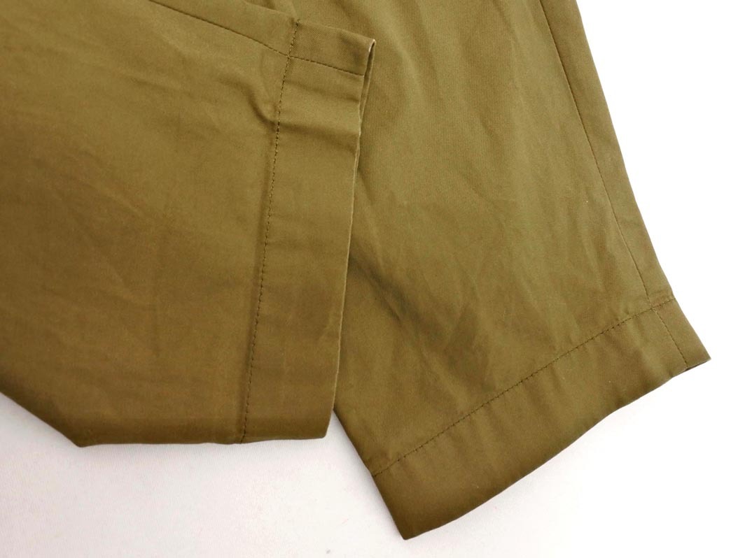 ROPE ロペ タック テーパード パンツ size36/カーキ ■■ ☆ fec2 レディース
