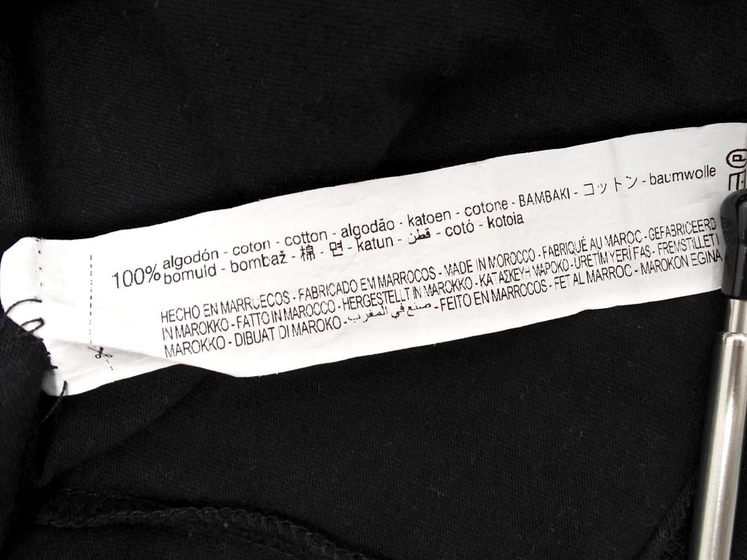  кошка pohs OK ZARA Zara gya The - рукав cut and sewn sizeS/ чёрный #* * fec6 женский 