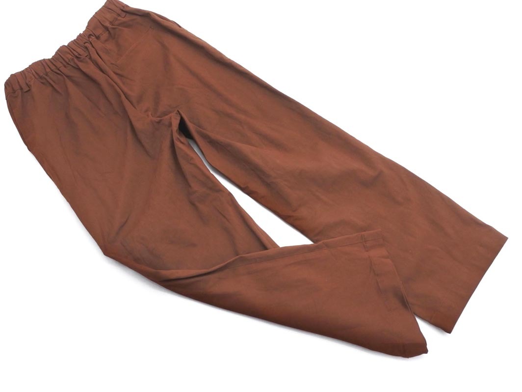 新品 LEPSIM レプシィムローリーズファーム ストレート パンツ sizeM/茶 ■■ ☆ fec7 レディース