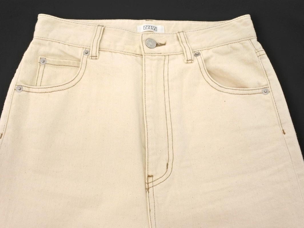 LOWRYS FARM ローリーズファーム ストレート デニムパンツ sizeM/生成 ■■ ☆ fec7 レディース