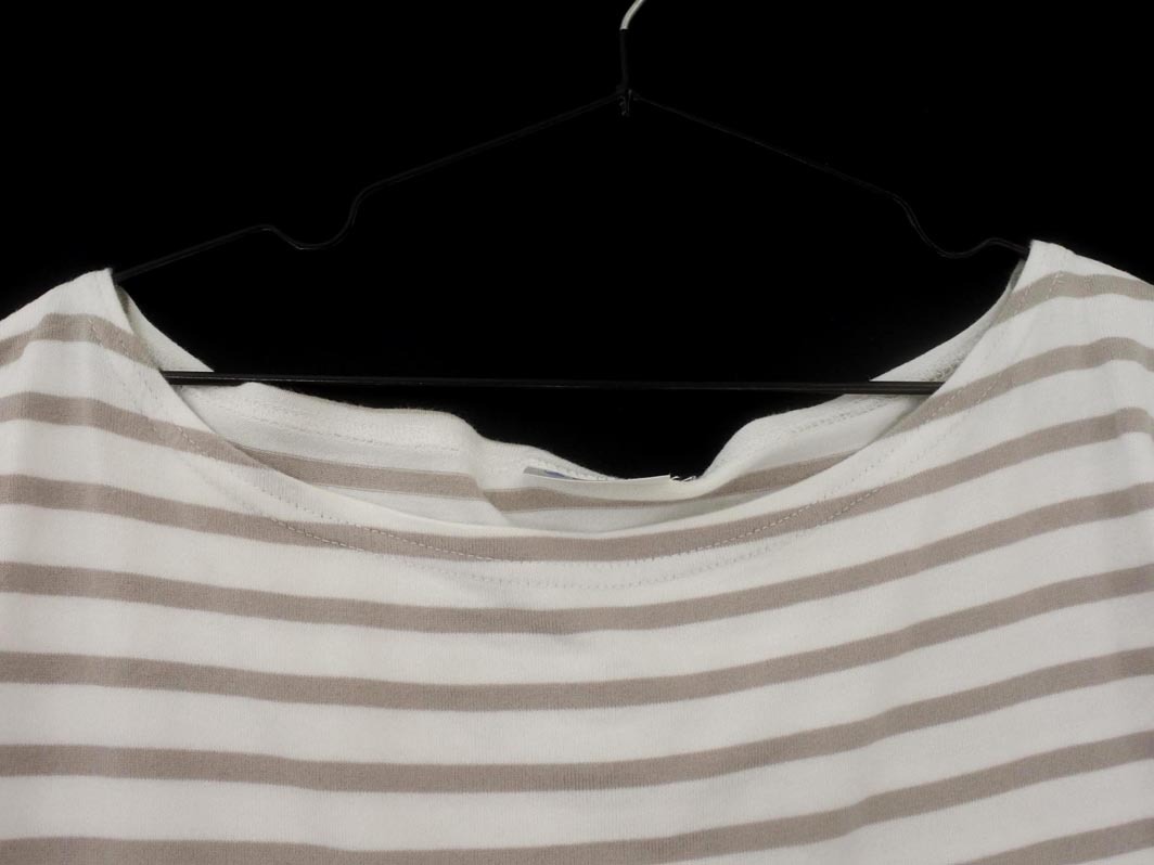 ネコポスOK ORCIVAL オーシバル ボーダー Tシャツ size1/白ｘグレー ■◆ ☆ fec7 レディース