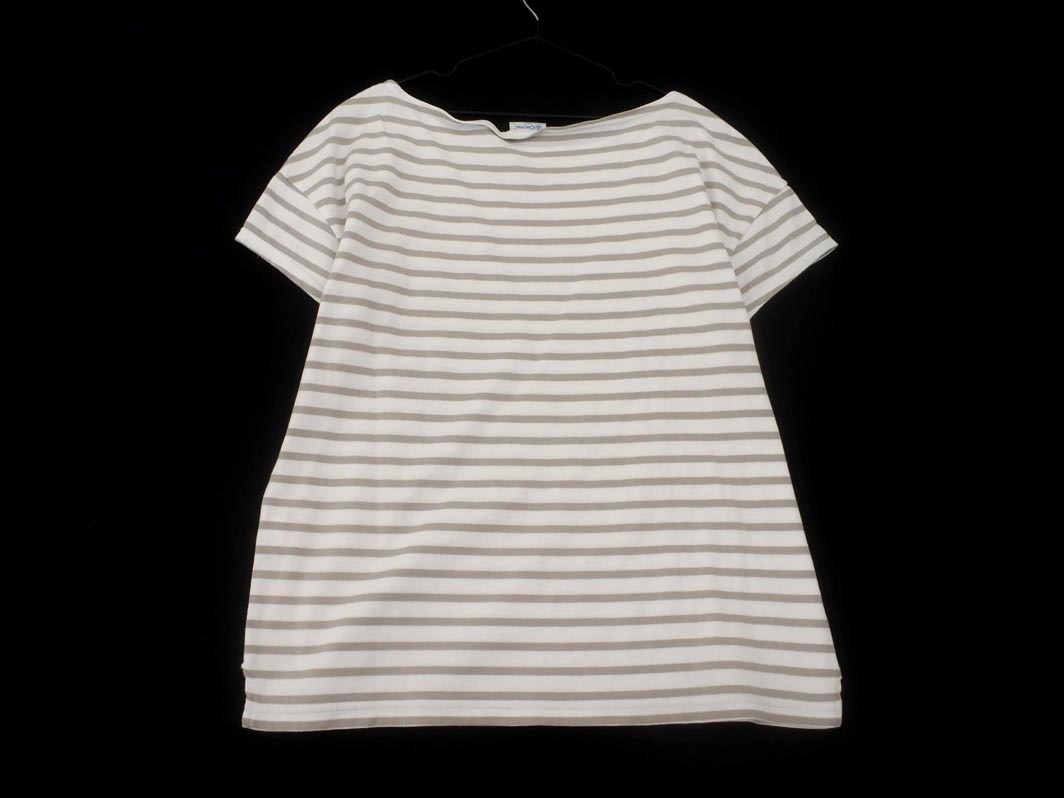 ネコポスOK ORCIVAL オーシバル ボーダー Tシャツ size1/白ｘグレー ■◆ ☆ fec7 レディース