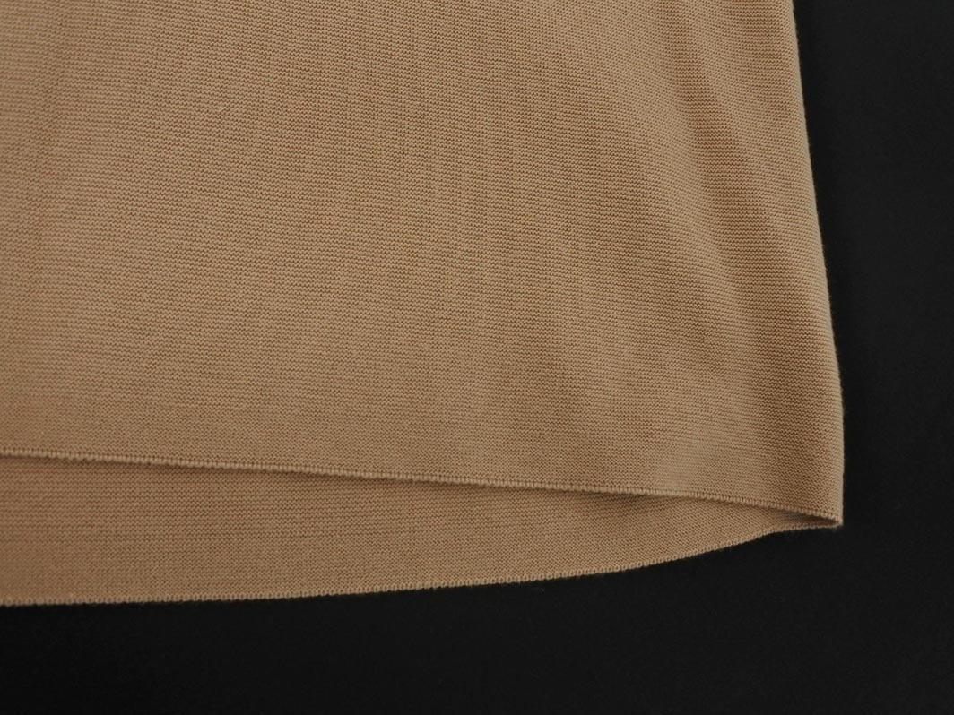 NATURAL BEAUTY BASIC ナチュラルビューティーベーシック Vネック ノースリーブ ニット セーター sizeM/ベージュ ■◆ ☆ fec7 レディース