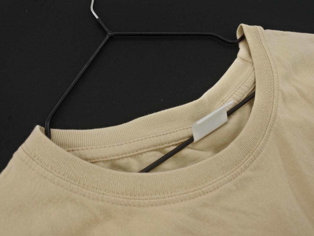 RODEO CROWNS ロデオクラウンズ ポケット Tシャツ sizeF/ベージュ ■◆ ☆ fec7 レディース_画像2