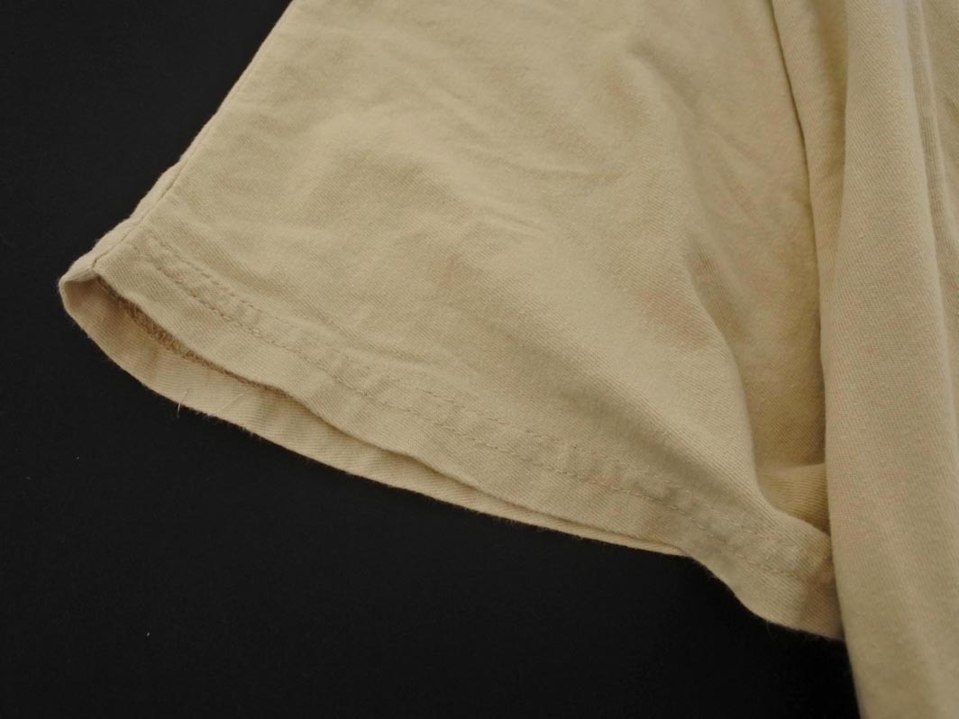 RODEO CROWNS ロデオクラウンズ ポケット Tシャツ sizeF/ベージュ ■◆ ☆ fec7 レディース_画像3