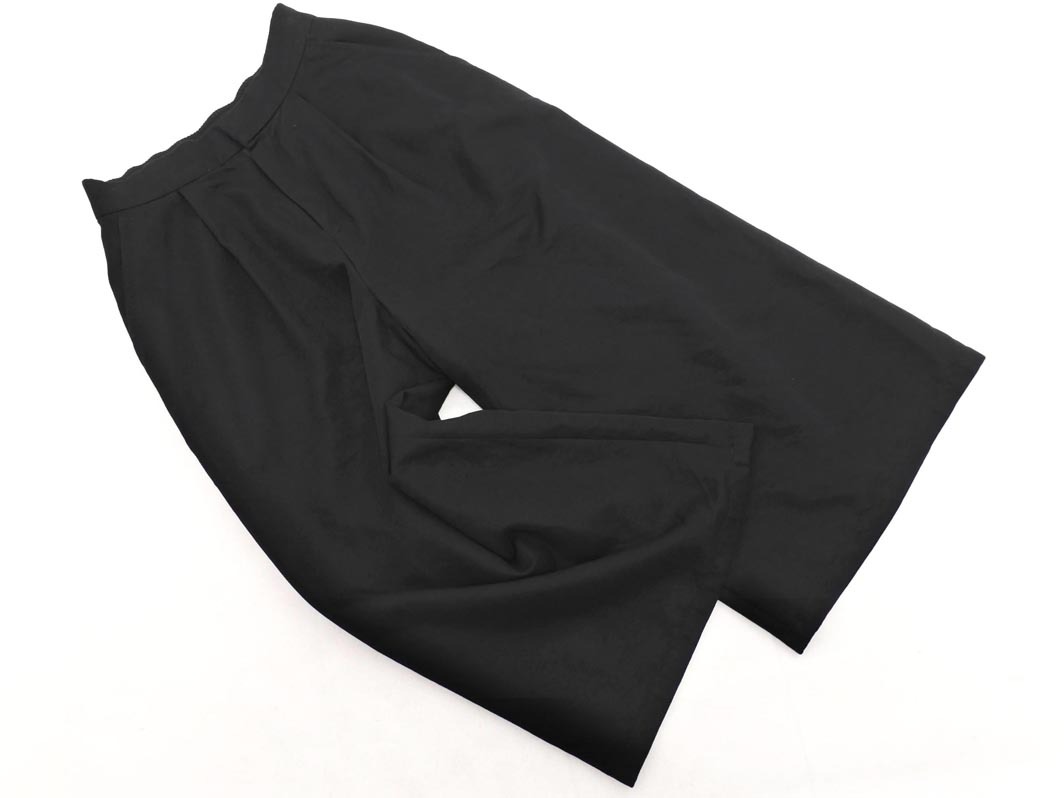 COMME CA MODELS コムサモデルズ ガウチョ パンツ size5/黒 ■◆ ☆ fec7 レディース