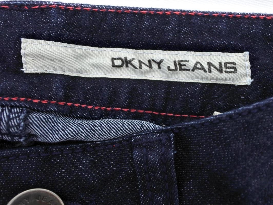 新品 DKNY ダナキャランニューヨーク ストレッチ スキニー デニムパンツ size25R/インディゴ ■■ ☆ fec6 レディース