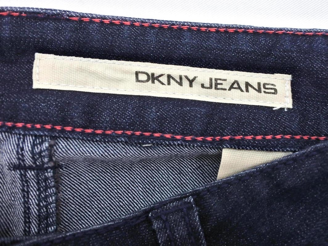 DKNY ダナキャランニューヨーク スキニー デニムパンツ size26R/インディゴ ■■ ☆ fec6 レディース