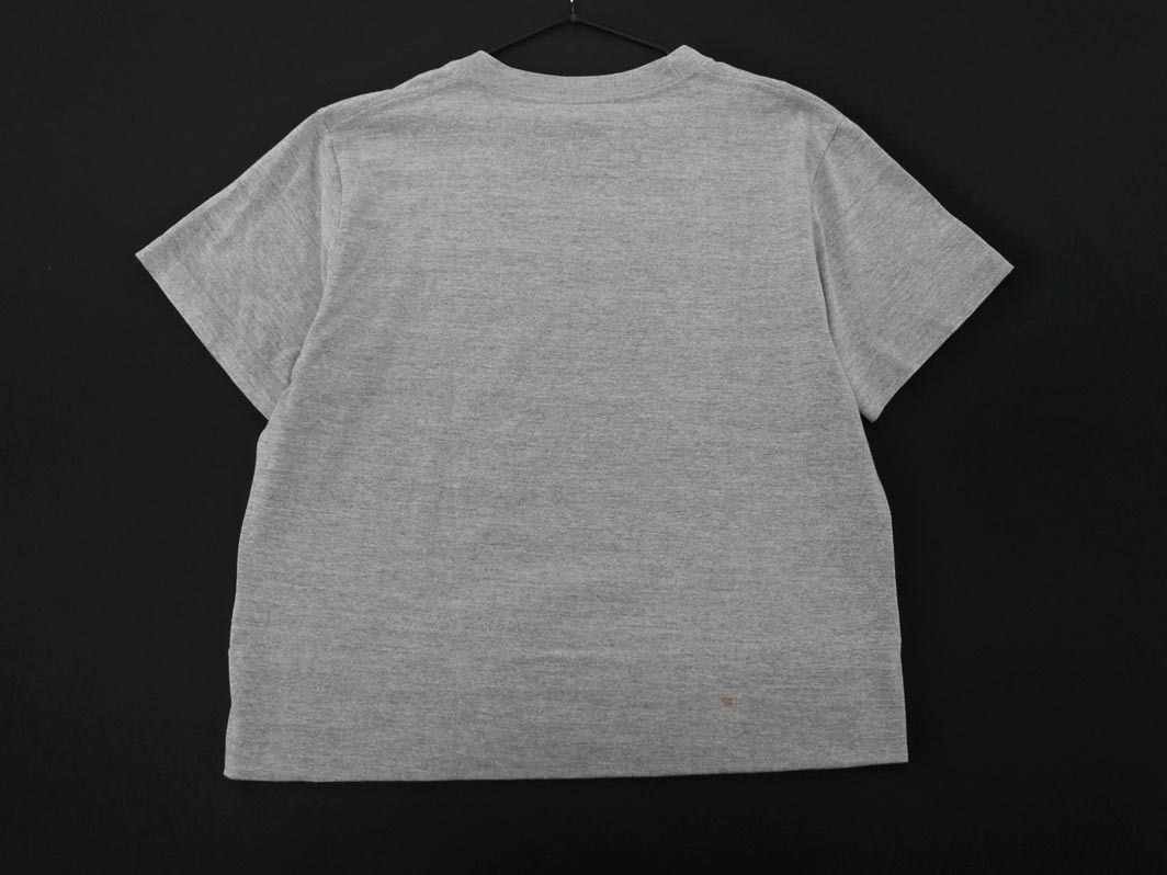 ネコポスOK BEAMS T ビームスT プリント カットソー sizeS/グレー ■◆ ☆ fec8 レディース