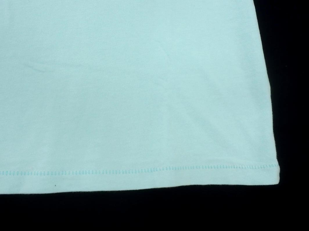 ネコポスOK Hollister ホリスター プリント Tシャツ sizeS/水色 ■◆ ☆ fed0 レディース_画像4