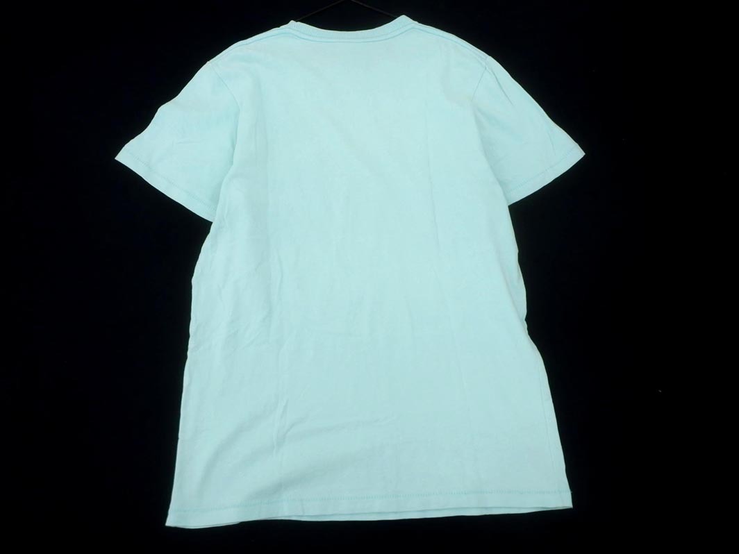 ネコポスOK Hollister ホリスター プリント Tシャツ sizeS/水色 ■◆ ☆ fed0 レディース_画像7