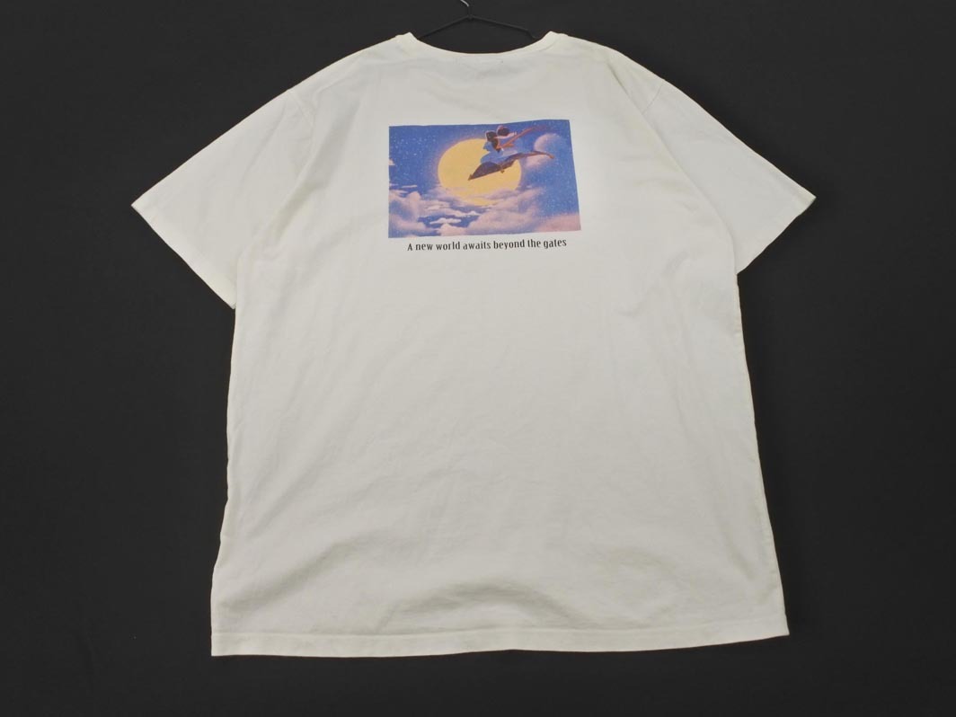 Heather ヘザー Disney アラジン プリント Tシャツ sizeF/白 ■◆ ☆ fed0 レディース_画像5