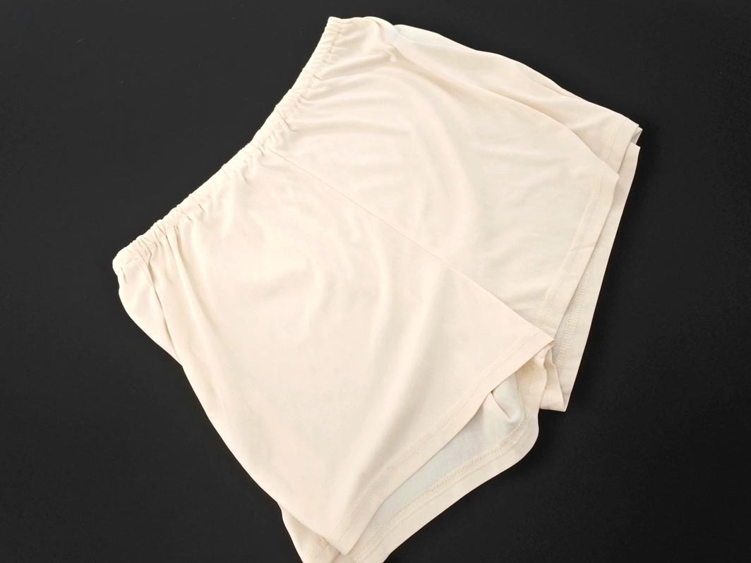 Heather ヘザー ペチパンツ 付 ショート パンツ sizeM/オフホワイト ■◆ ☆ fed0 レディース_画像5