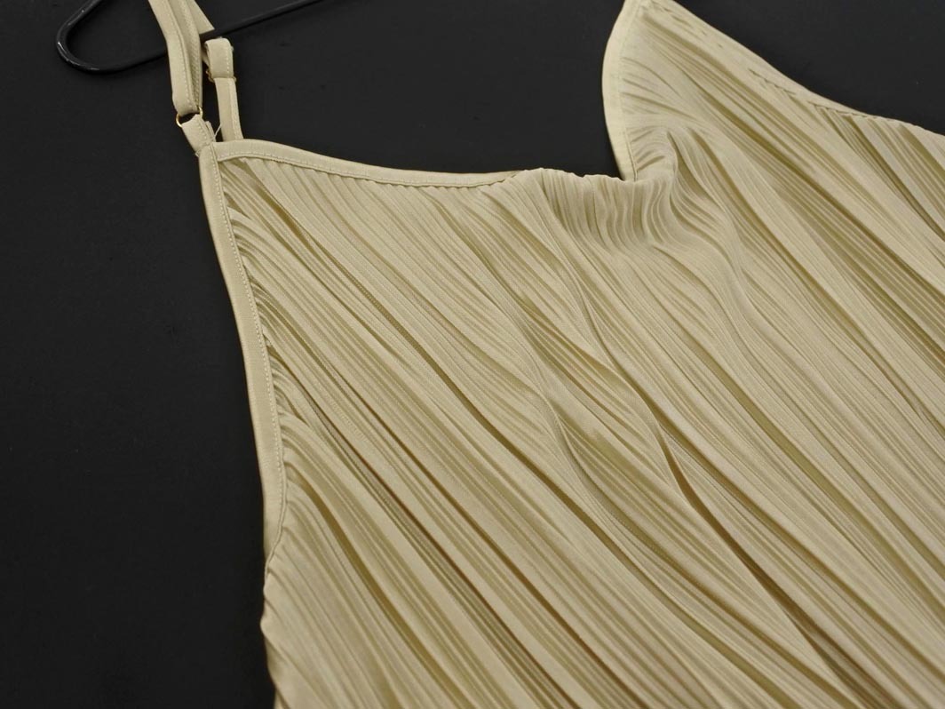 earth music&ecology アースミュージック＆エコロジー キャミソール ワンピース sizeF/ライトベージュ ■◆ ☆ fec9 レディース_画像5