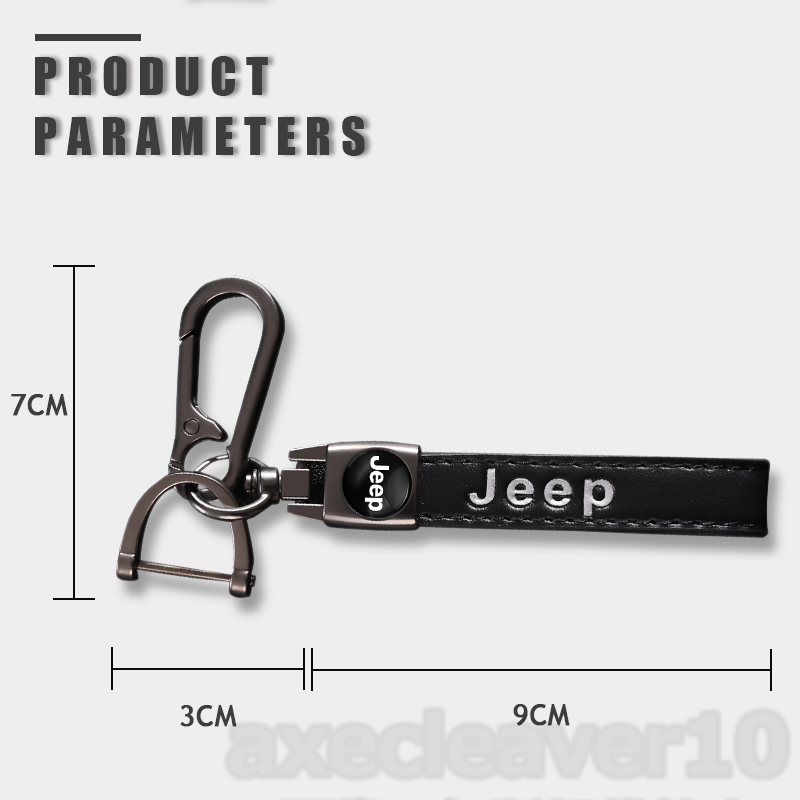 Jeep レザー キーホルダー