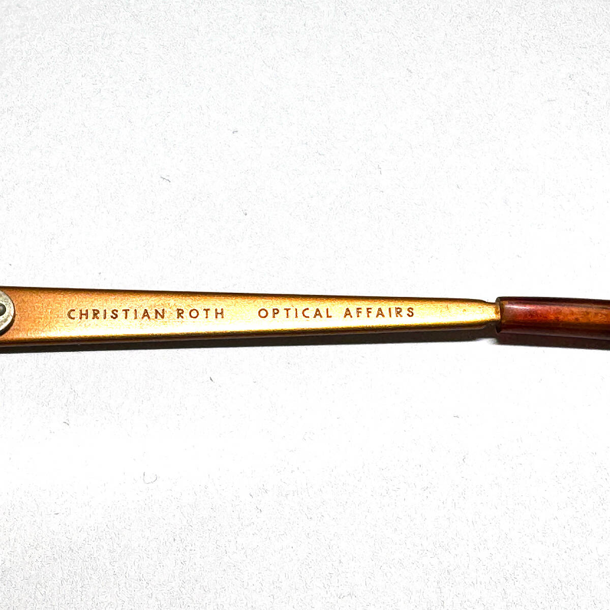 CHRISTIAN ROTH - Series 2860 - ブラウン - OPTICAL AFFAIRS - クリスチャンロス オプティカルアフェアーズ メタルフレーム_画像9