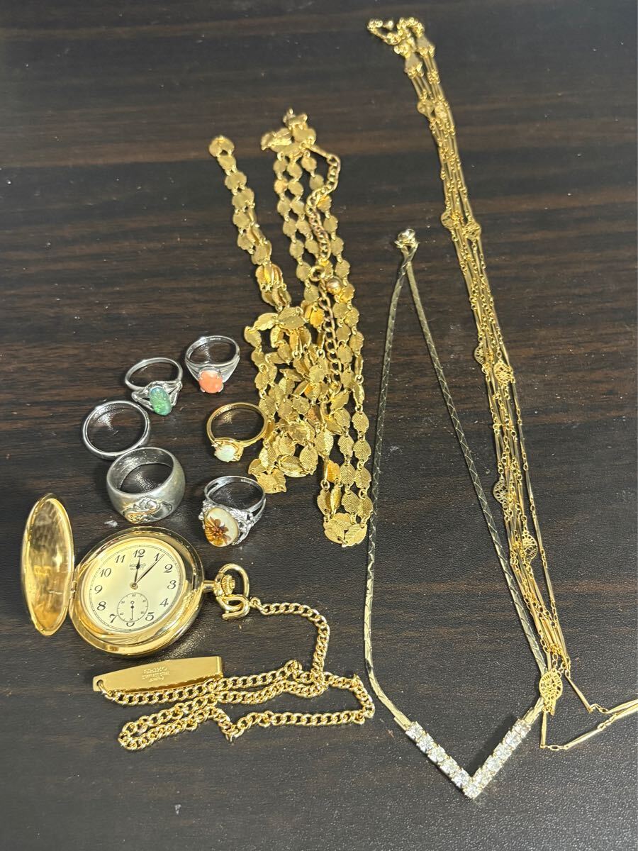 遺品整理品 ジュエリー おまとめ 懐中時計 セイコー ② SEIKO