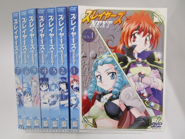 [ прокат ]DVD аниме Slayers NEXT все 7 шт Hayashibara Megumi Matsumoto гарантия . зеленый река свет камень рисовое поле .[ кейс нет ]