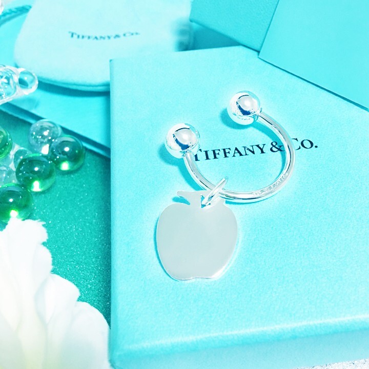 ◆新品◆値下げ交渉 は 質(zhì)問で◆未使用◆ティファニー◆アップルキーリング◆