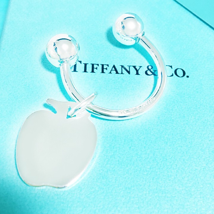 ◆新品◆値下げ交渉 は 質(zhì)問で◆未使用◆ティファニー◆アップルキーリング◆