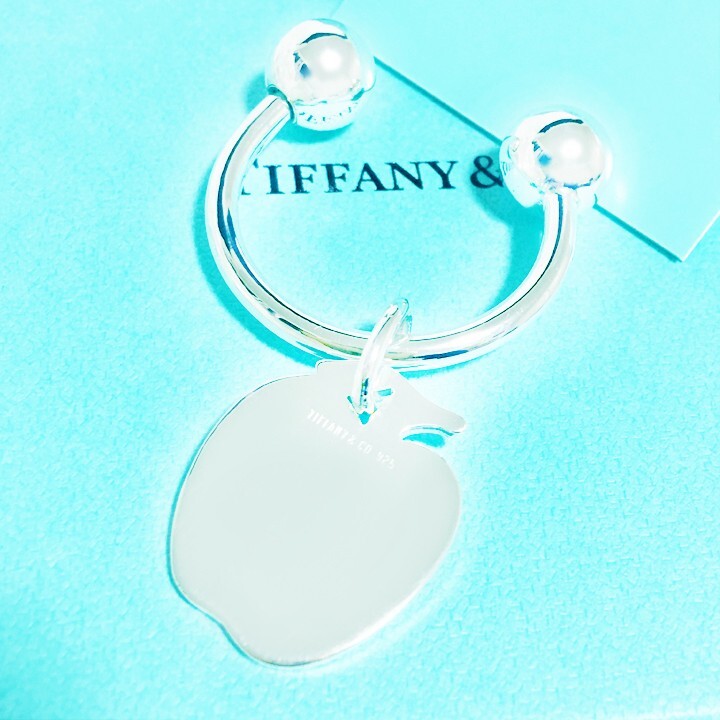 ◆新品◆値下げ交渉 は 質(zhì)問で◆未使用◆ティファニー◆アップルキーリング◆