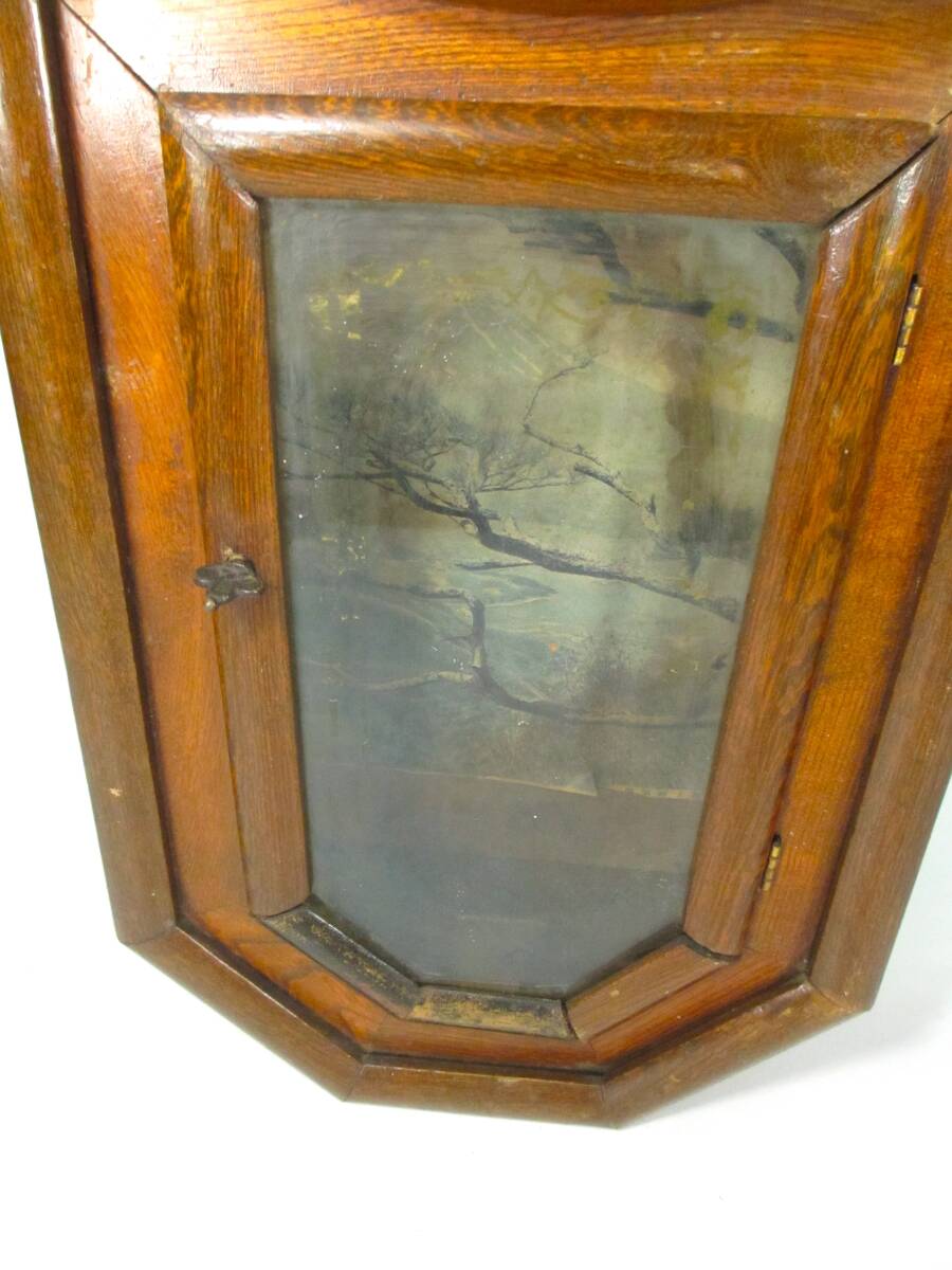 古時計　ゼンマイ式　掛時計　振り子柱時計　稼働品　昭和レトロ