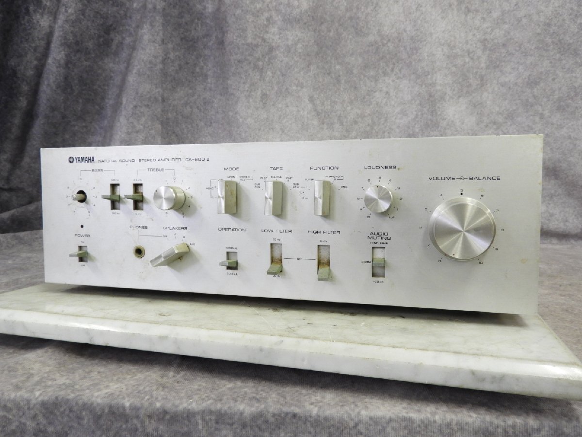 【J】YAMAHA CA-800II プリメインアンプ ヤマハ 3012387