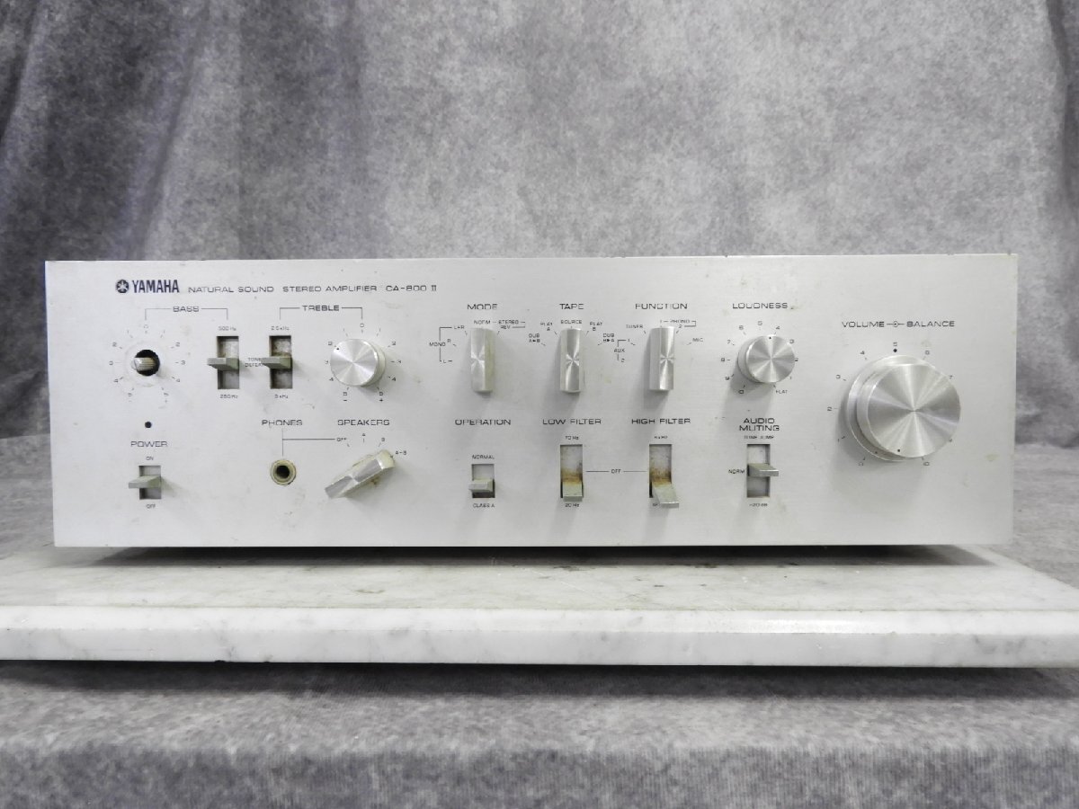 【J】YAMAHA CA-800II プリメインアンプ ヤマハ 3012387