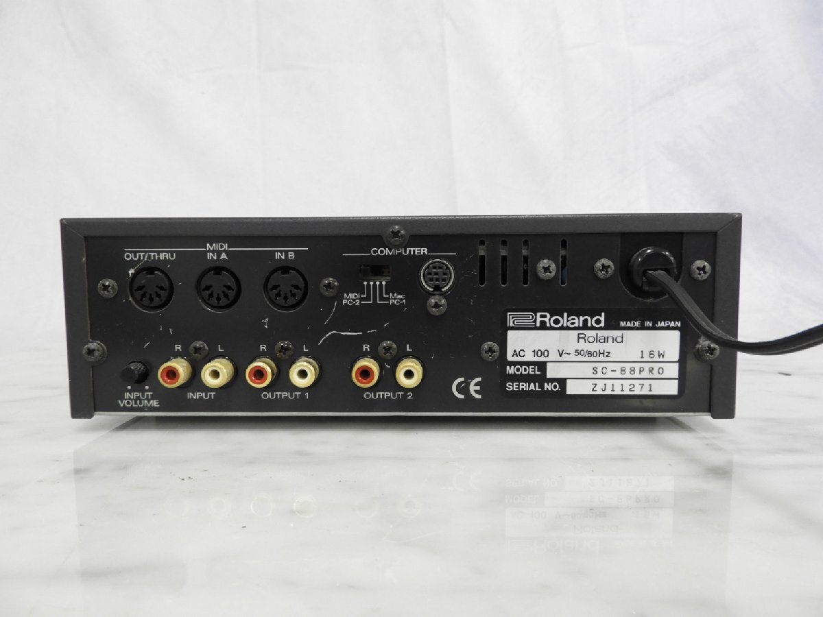 【G】Roland SC-88Pro 音源モジュール ローランド 3012490