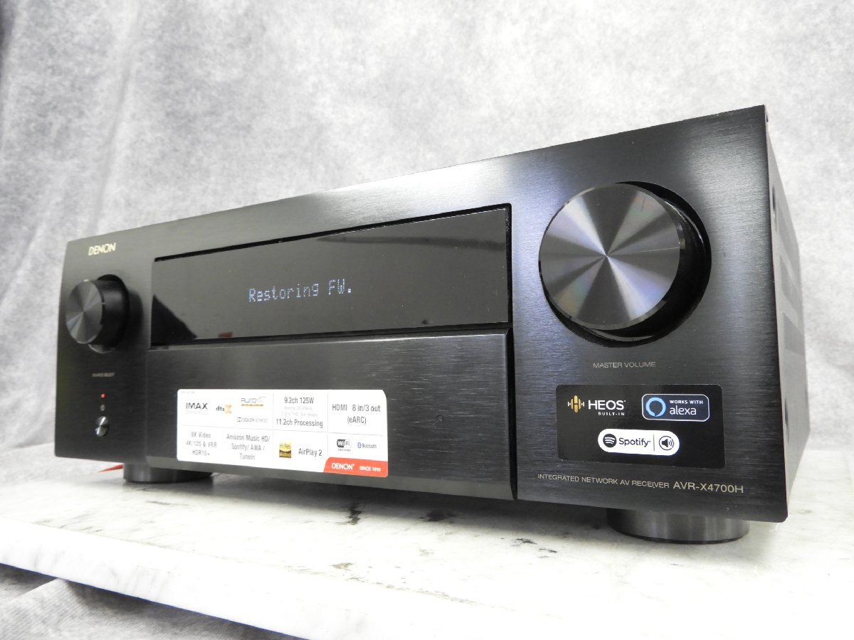 【C】DENON AVR-X4700H AVアンプ デノン 3012702