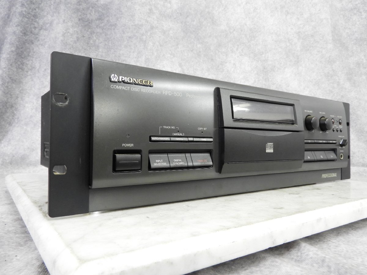 【J】Pioneer RPD-500 CDプレーヤー パイオニア 3012749