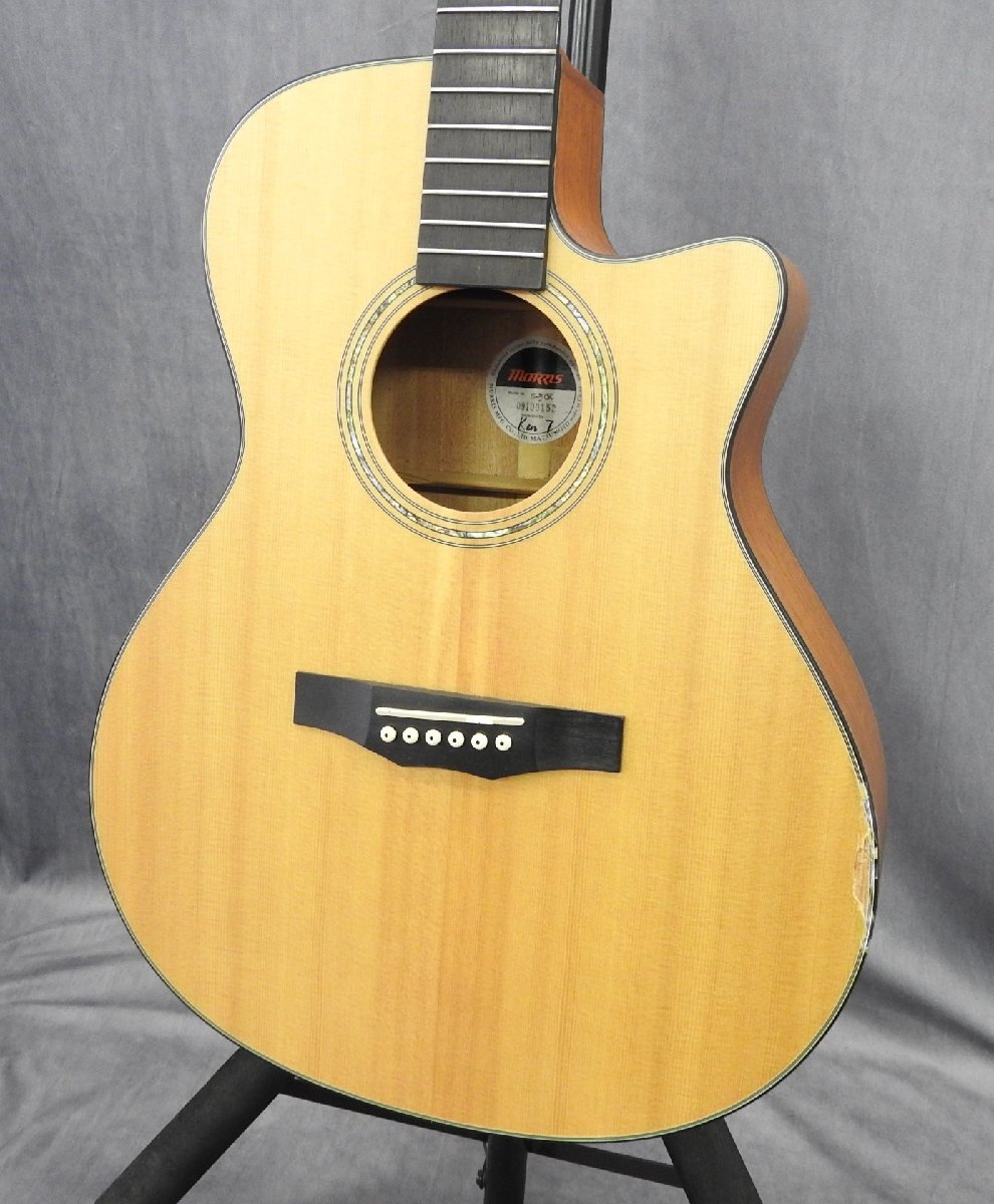 出品本日まで。アコースティックギター モーリス Morris MG302TS