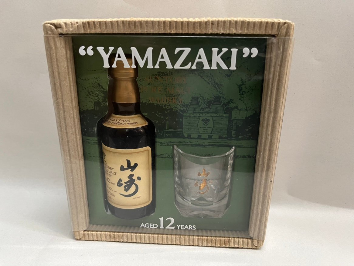 1円～【未開栓】サントリー 山崎 12年 シングルモルト ミニ