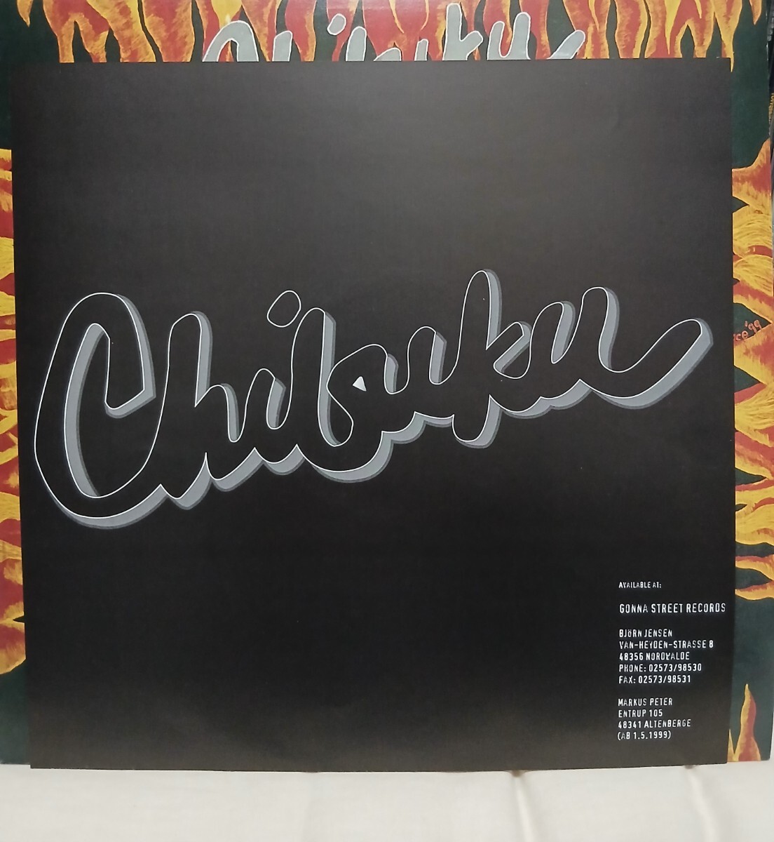 CHIBUKU / TIME OF THE DEVIL '99 Germany オリジナル ドイツ・サイコビリー_画像3