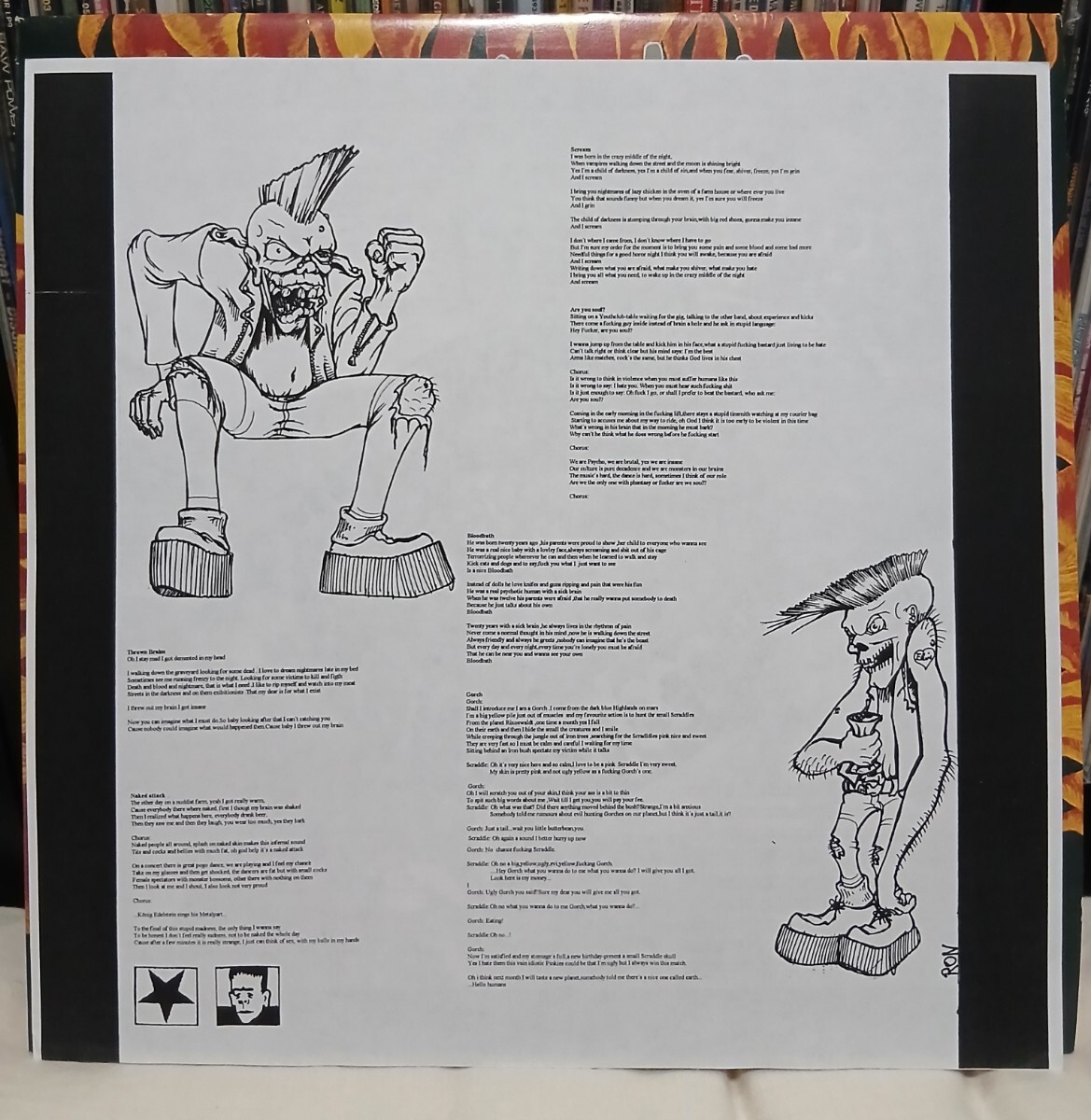 CHIBUKU / TIME OF THE DEVIL '99 Germany オリジナル ドイツ・サイコビリー_画像5