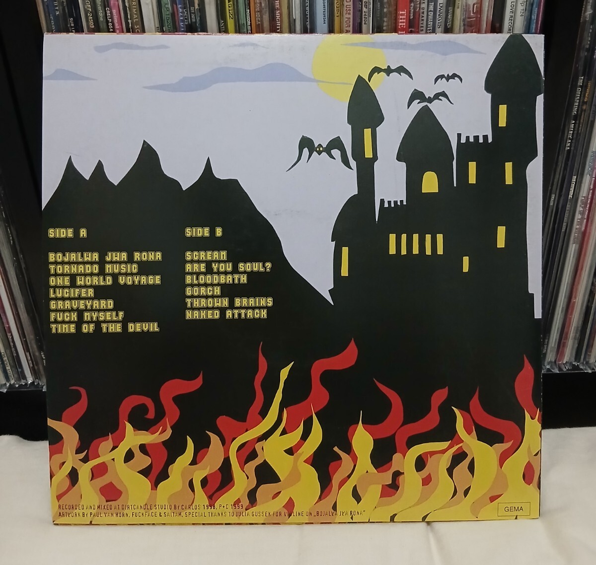 CHIBUKU / TIME OF THE DEVIL '99 Germany オリジナル ドイツ・サイコビリー_画像2