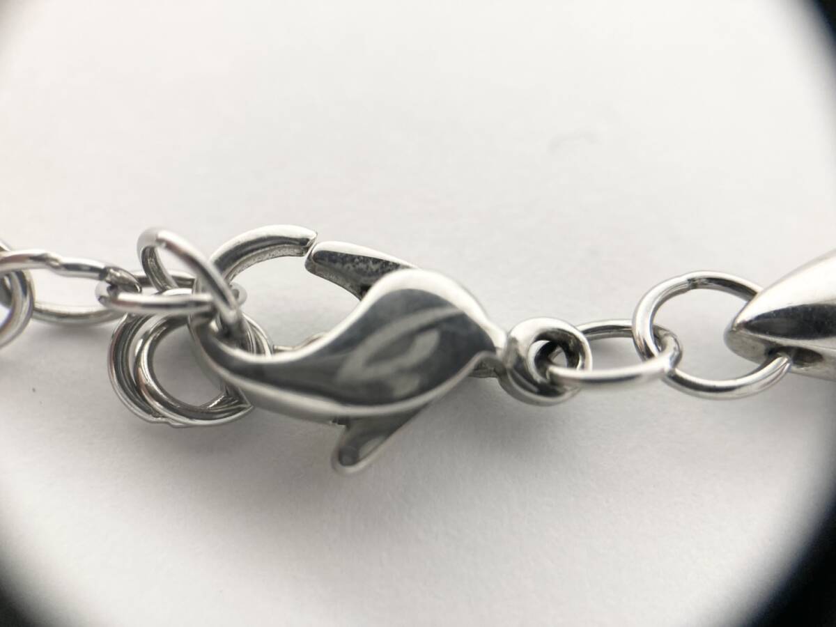 11993 Germagic ゲルマジック ネックレス アクセサリー 健康 ステンレススチール 男女兼用 メンズ レディース_画像4