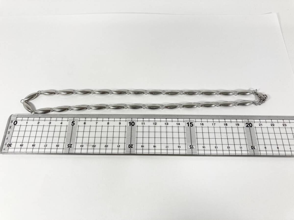 11993 Germagic ゲルマジック ネックレス アクセサリー 健康 ステンレススチール 男女兼用 メンズ レディース_画像5