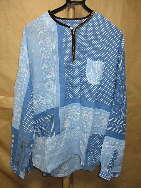 VISVIM ビズビム　21aw 0121205011010 TUNIC P.O. BANDANA バンダナ チュニック プルオーバー 長(zhǎng)袖 シャツ 3