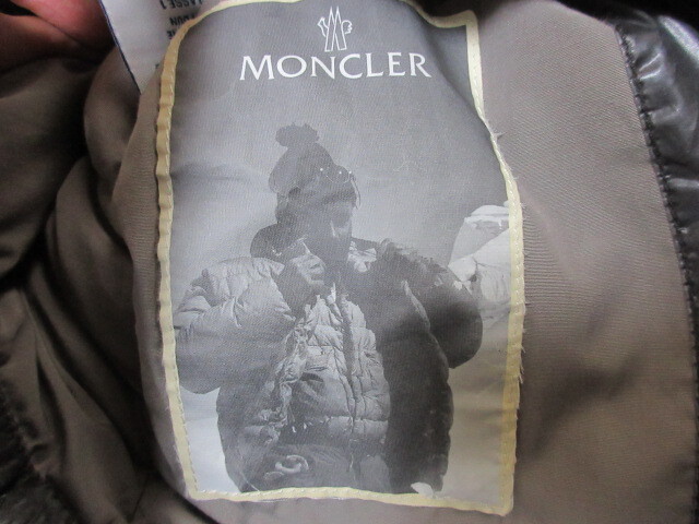 モンクレール　 MONCLER 　NIVELLE　フード　ダウン　ジャケット　グレー 0　國內(nèi)正規(guī)品